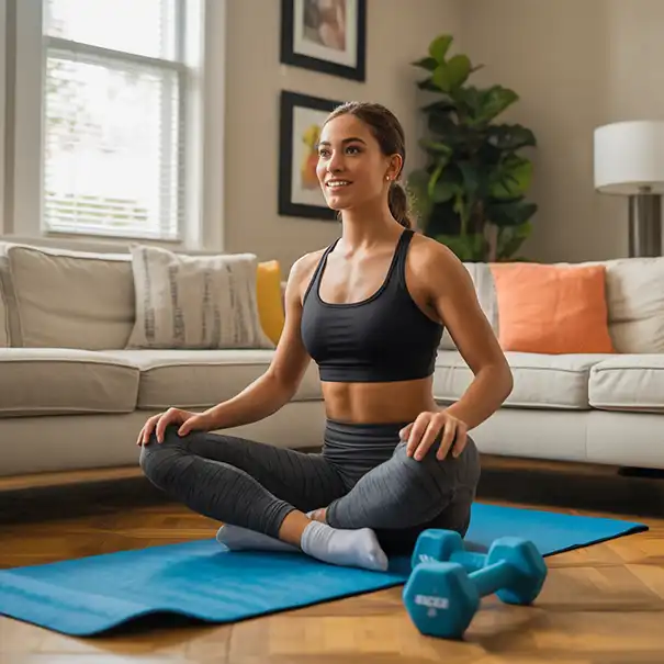 Visual representation for Customised Workout Plans