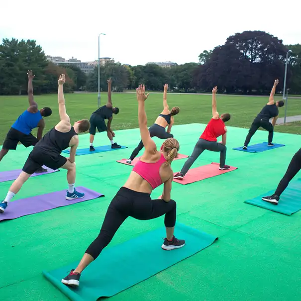 Visual representation for Group Fitness Classes